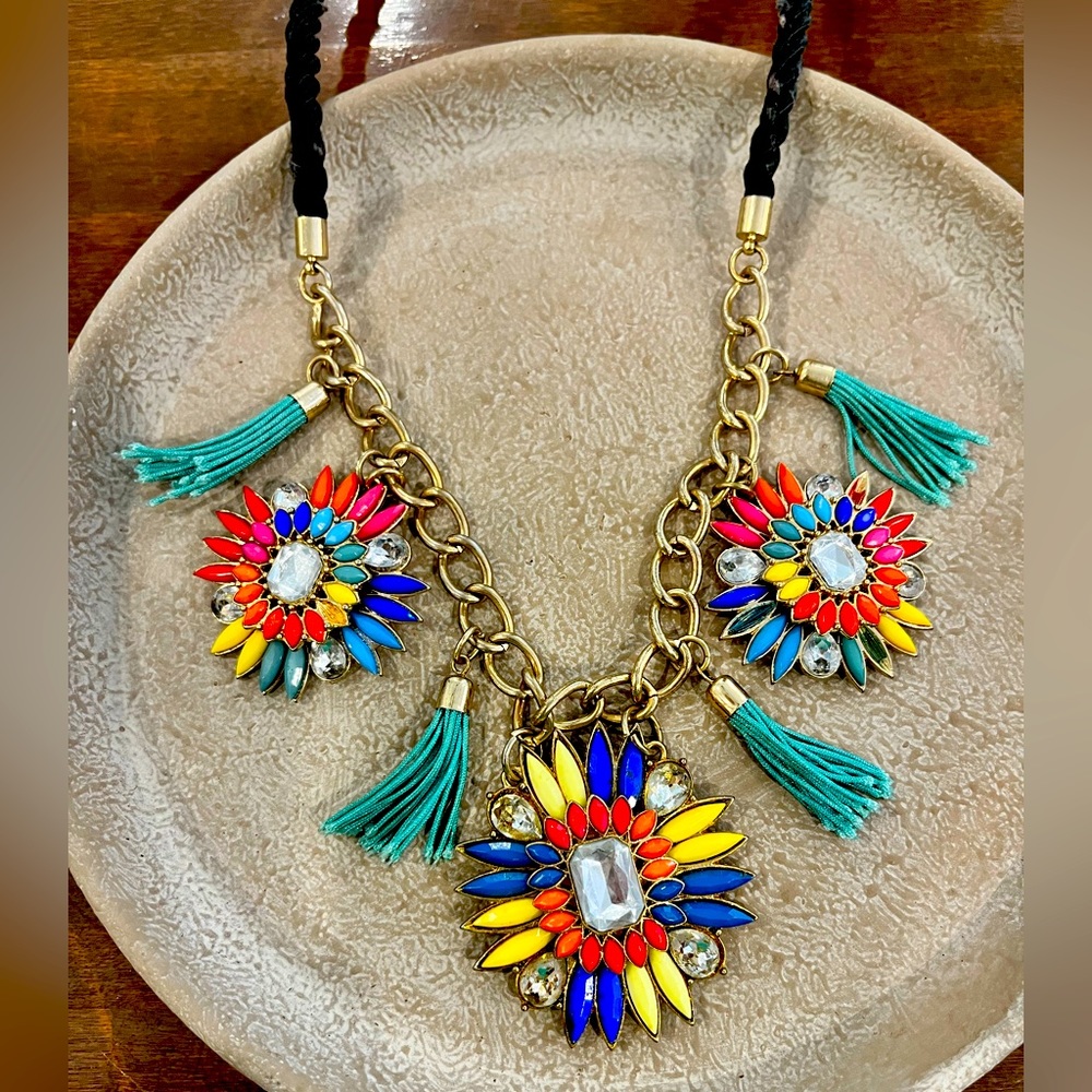 💥Colorful Boutique Statement Necklace